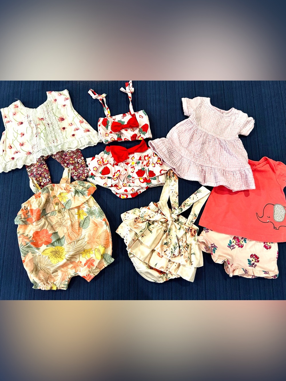 9 Piece Baby GIRL 0-3 Months Clothes Including Laura Ashley Koala Baby